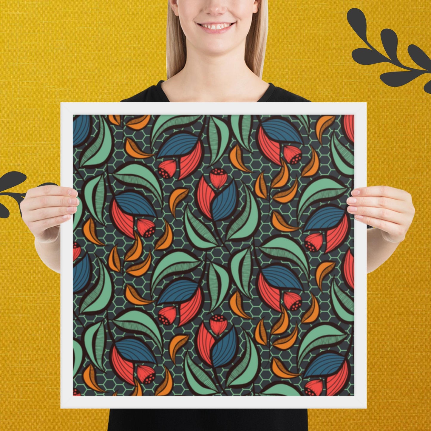 Pattern Art Framed Poster 65