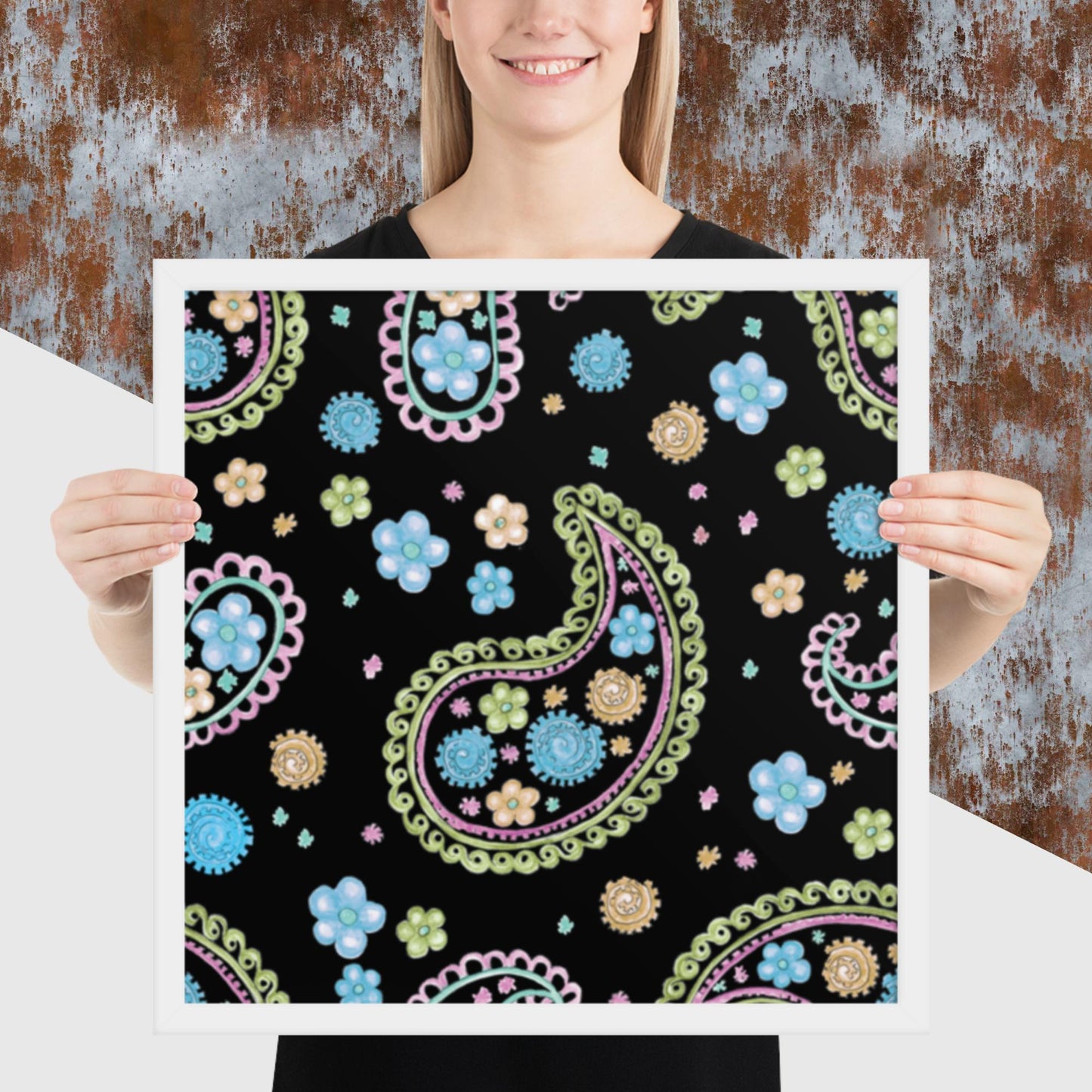 Pattern Art Framed Poster 69