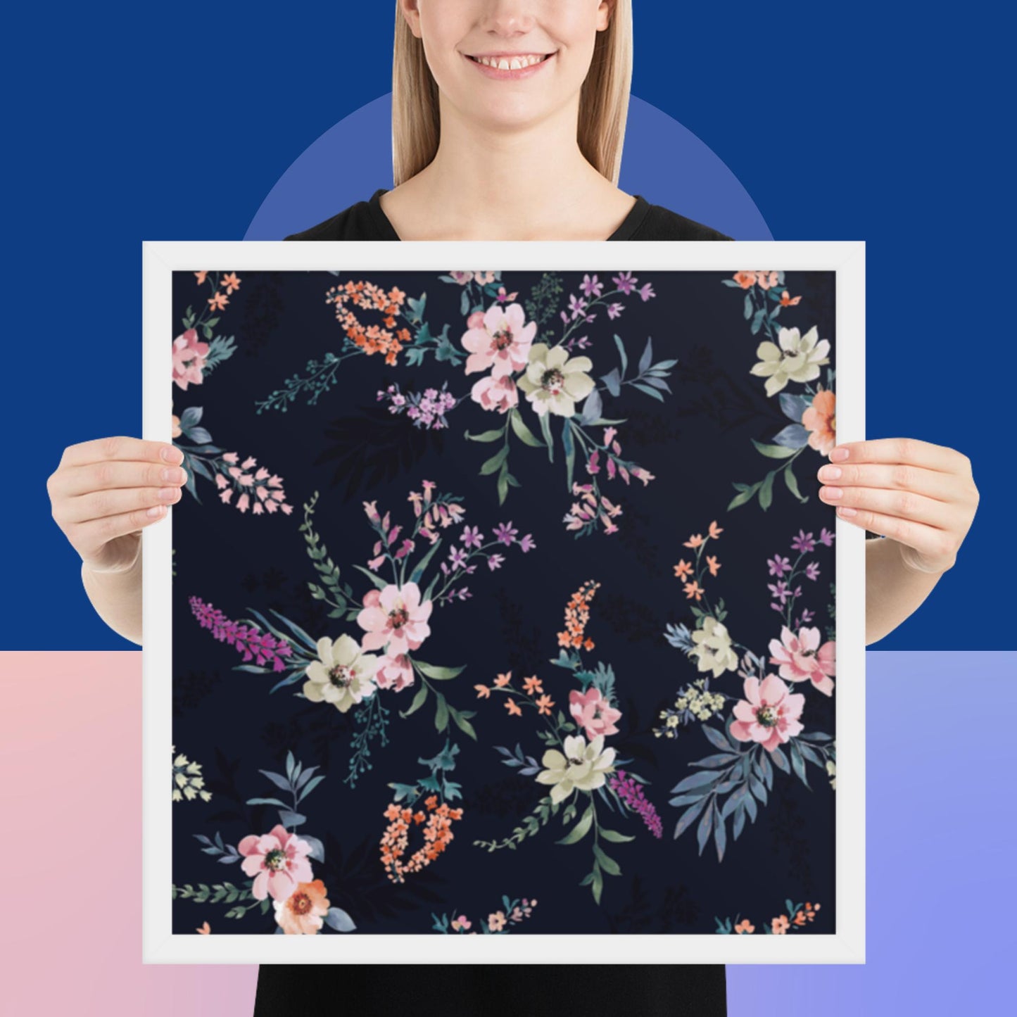 Pattern Art Framed Poster 100