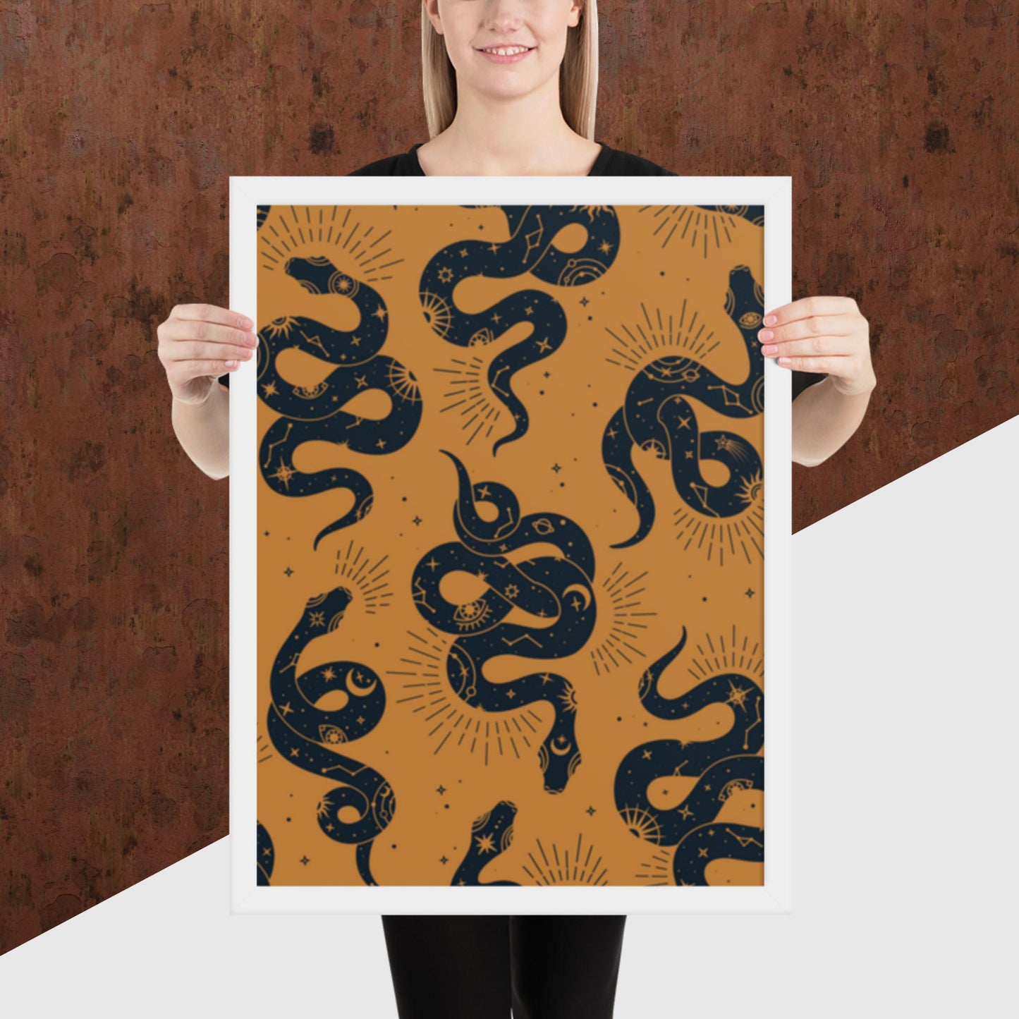 Pattern Art Framed Poster 2