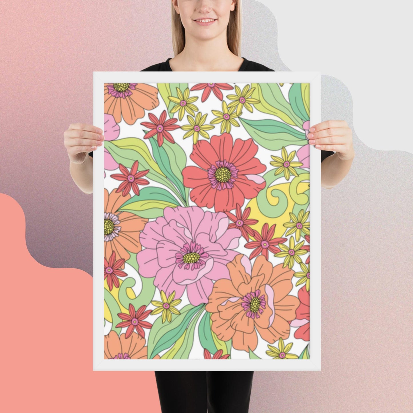 Pattern Art Framed Poster 7