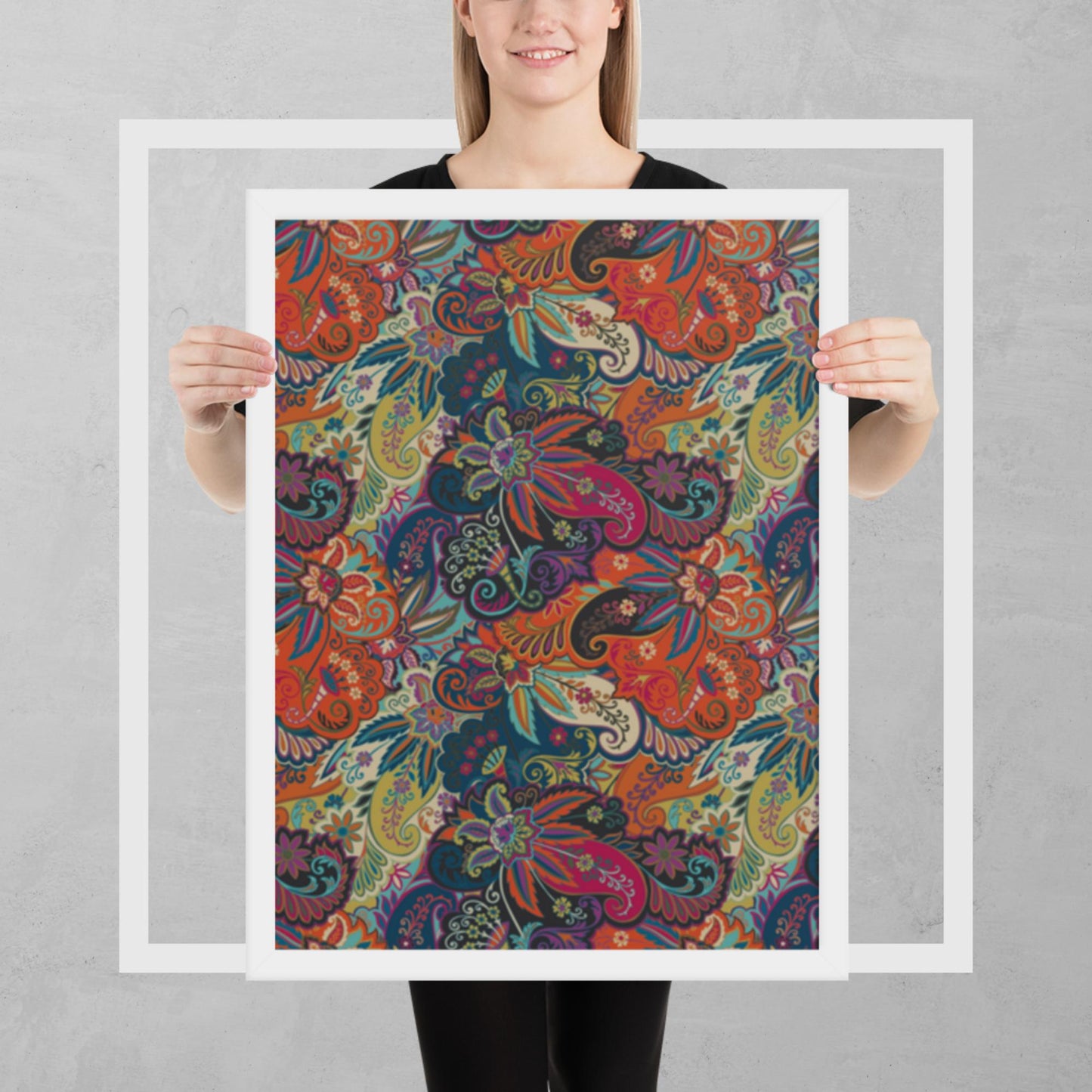 Pattern Art Framed Poster 8