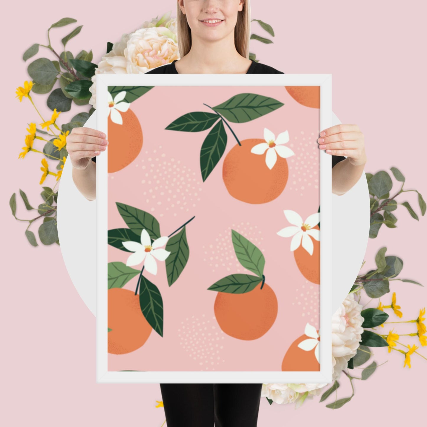 Pattern Art Framed Poster 10