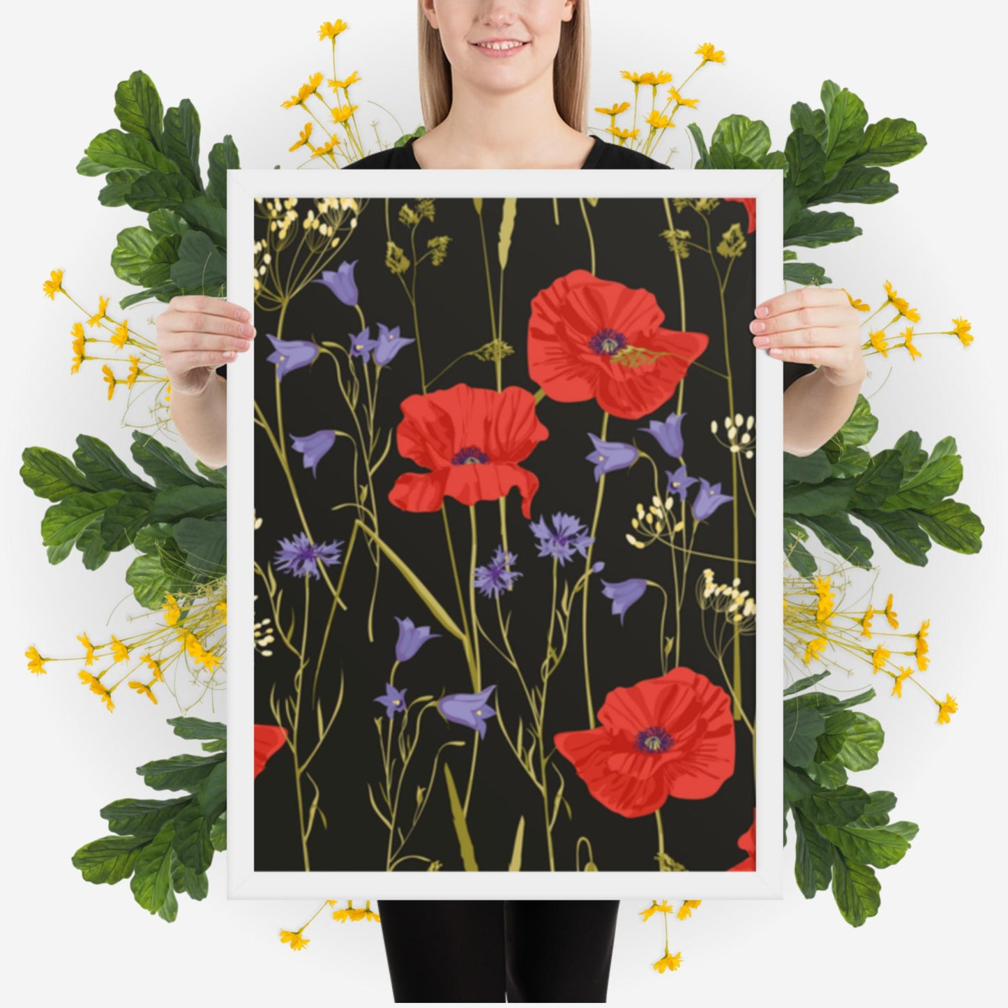 Pattern Art Framed Poster 16