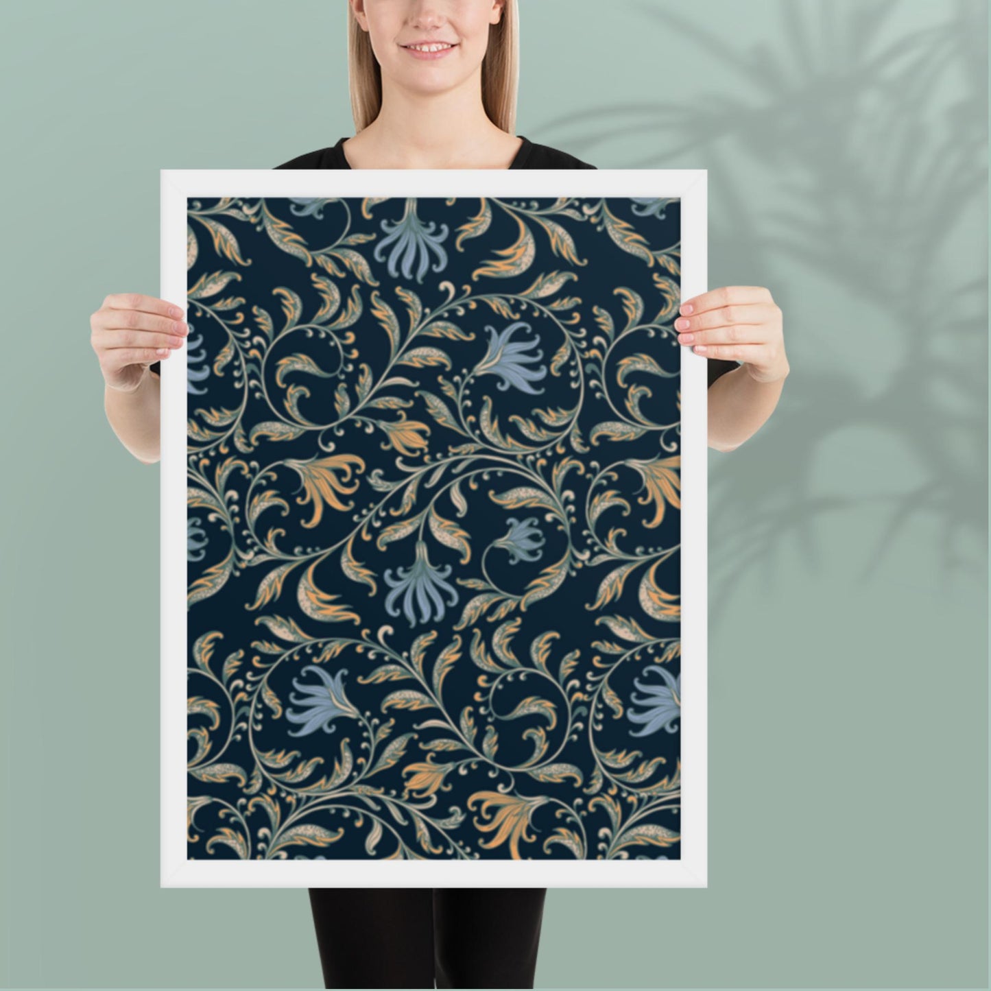 Pattern Art Framed Poster 17