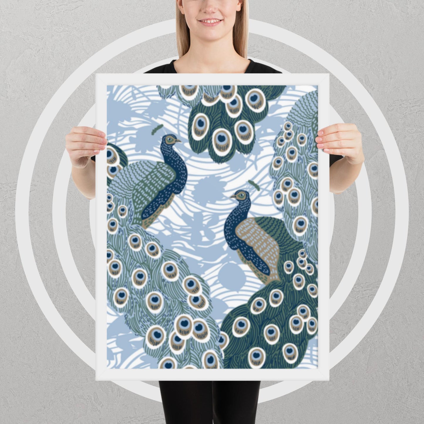 Pattern Art Framed Poster 31