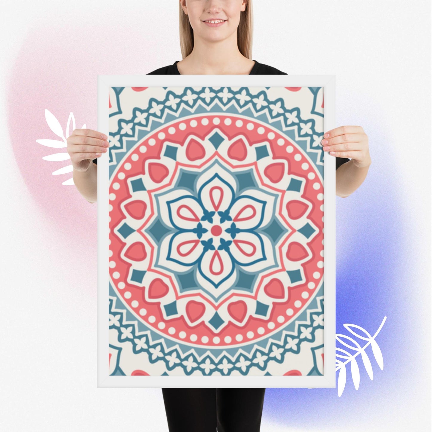 Pattern Art Framed Poster 34