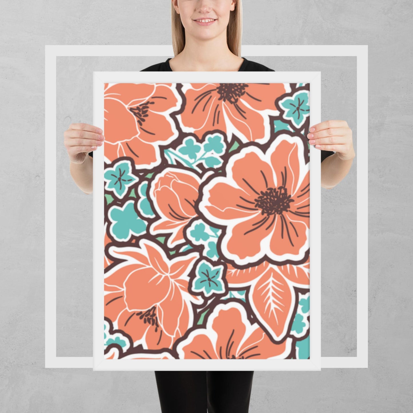 Pattern Art Framed Poster 37