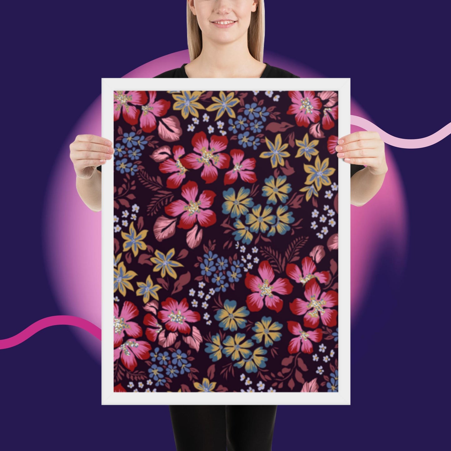 Pattern Art Framed Poster 39
