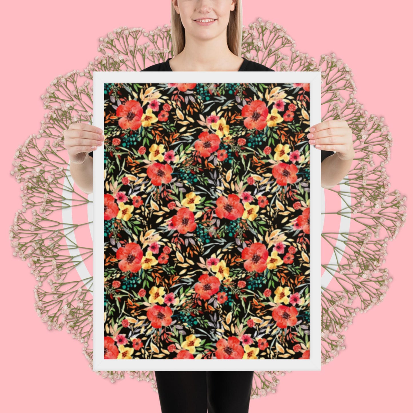 Pattern Art Framed Poster 44