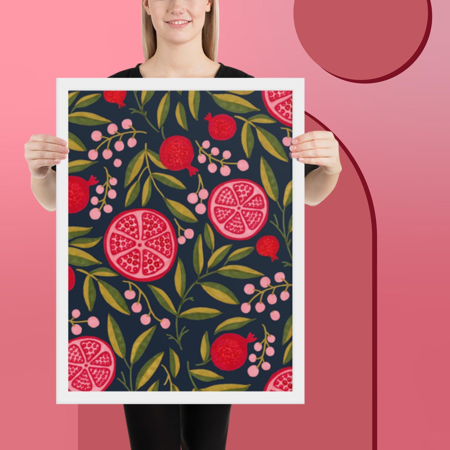 Pattern Art Framed Poster 50