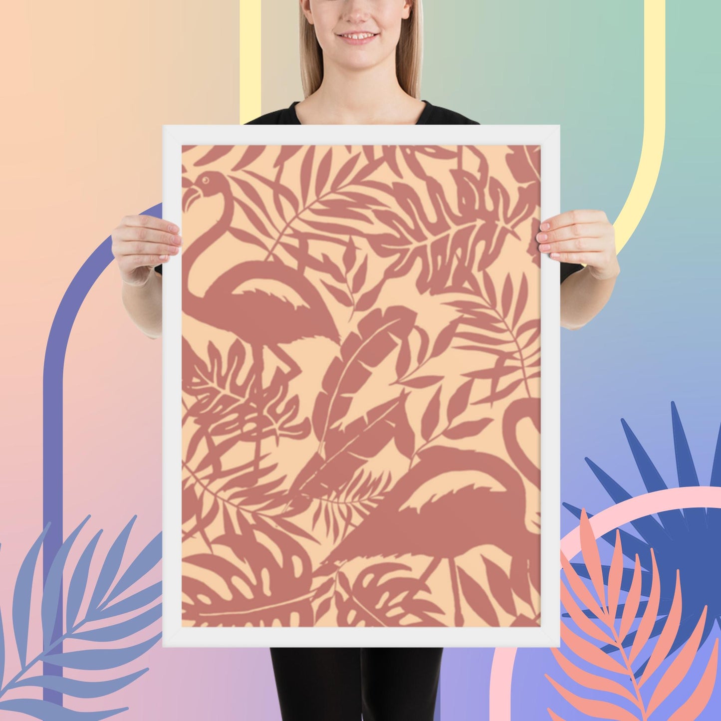 Pattern Art Framed Poster 54