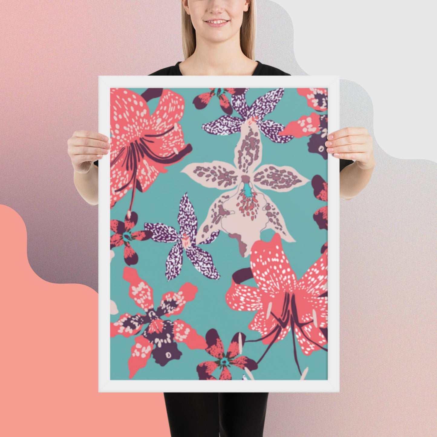 Pattern Art Framed Poster 60