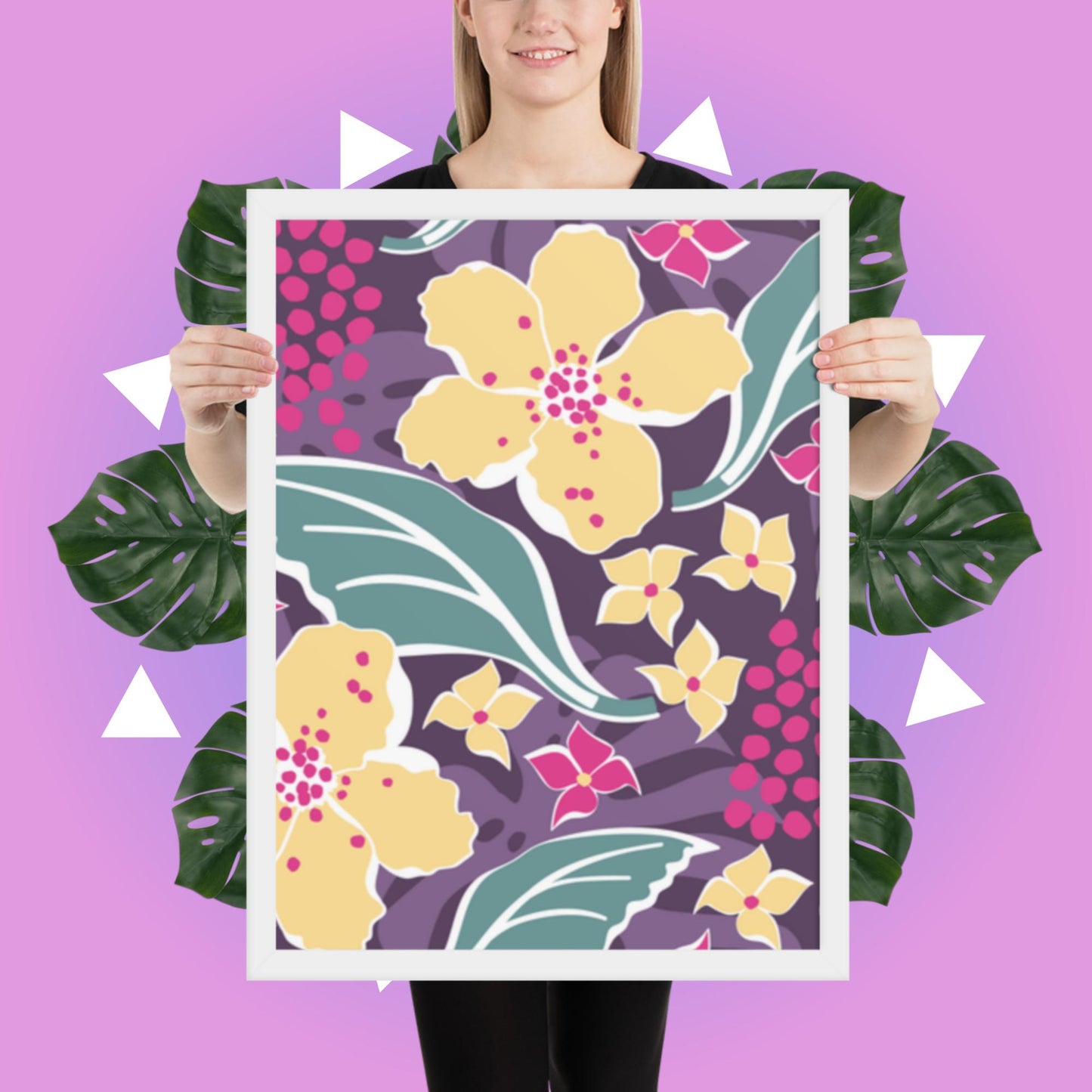 Pattern Art Framed Poster 61