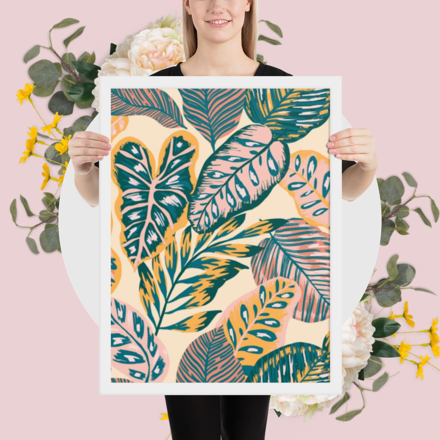 Pattern Art Framed Poster 62