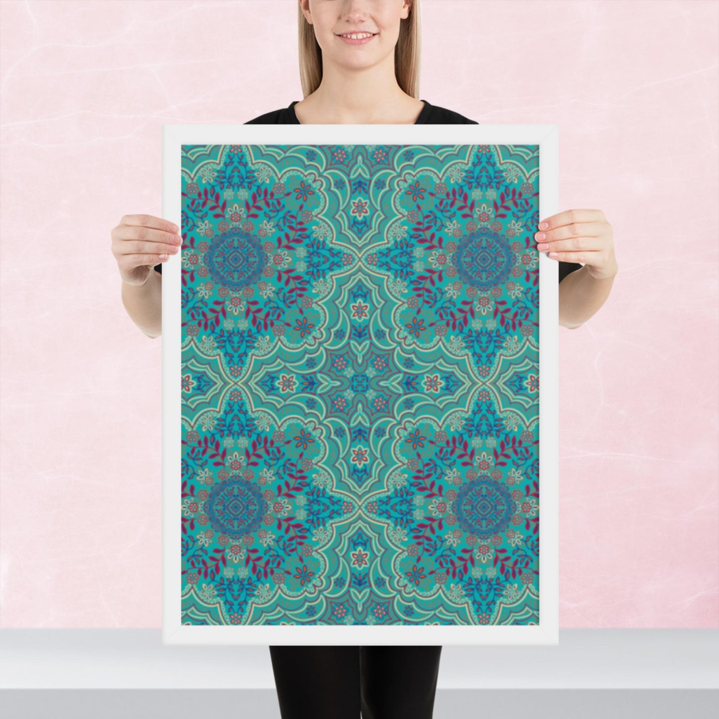 Pattern Art Framed Poster 64