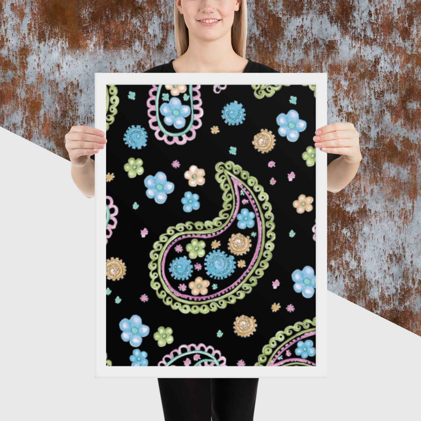 Pattern Art Framed Poster 69