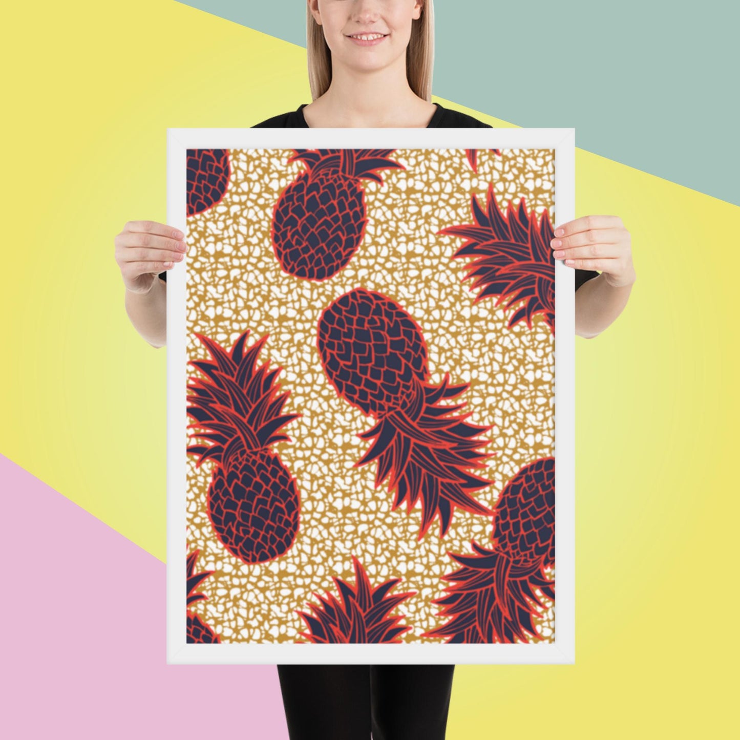 Pattern Art Framed Poster 73