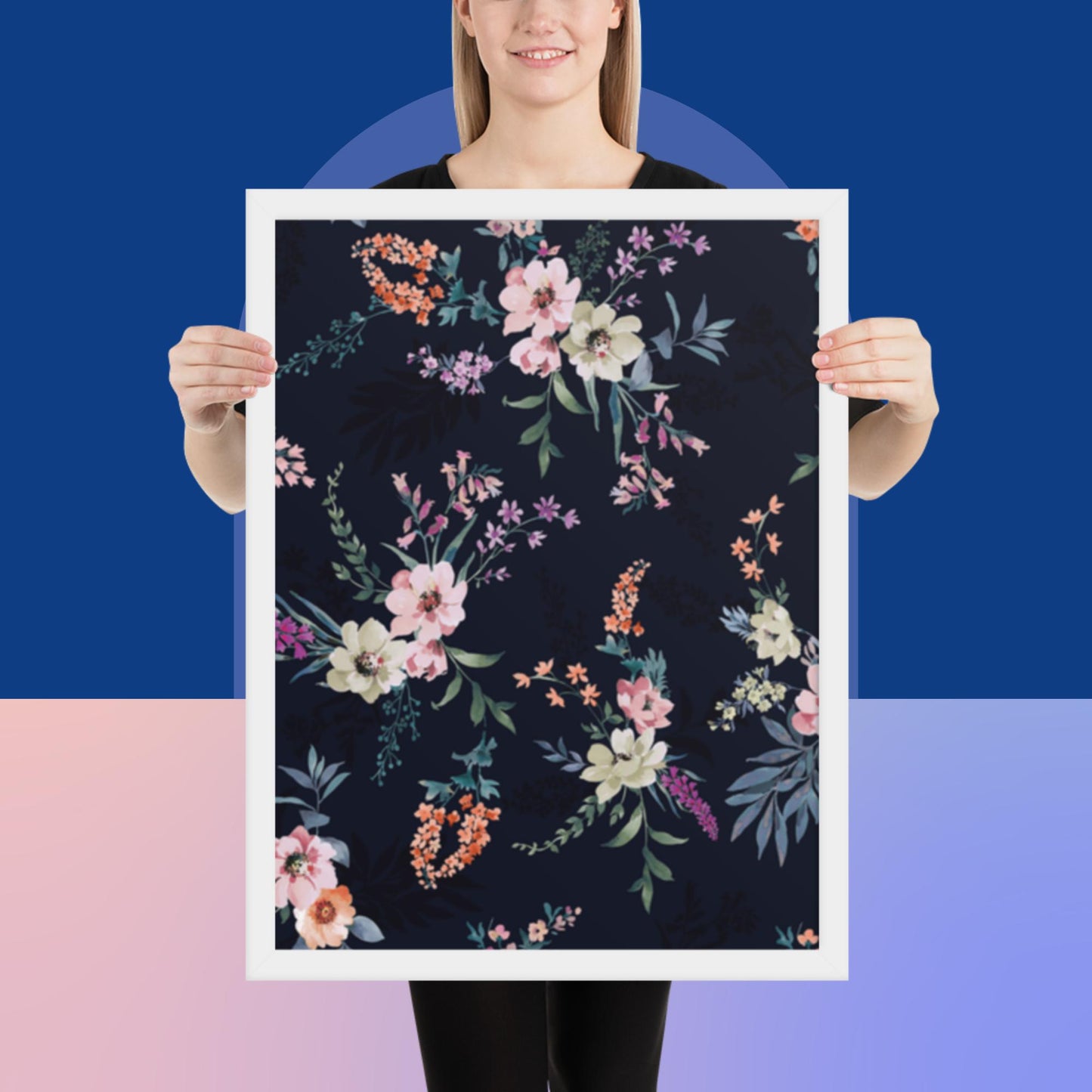 Pattern Art Framed Poster 100