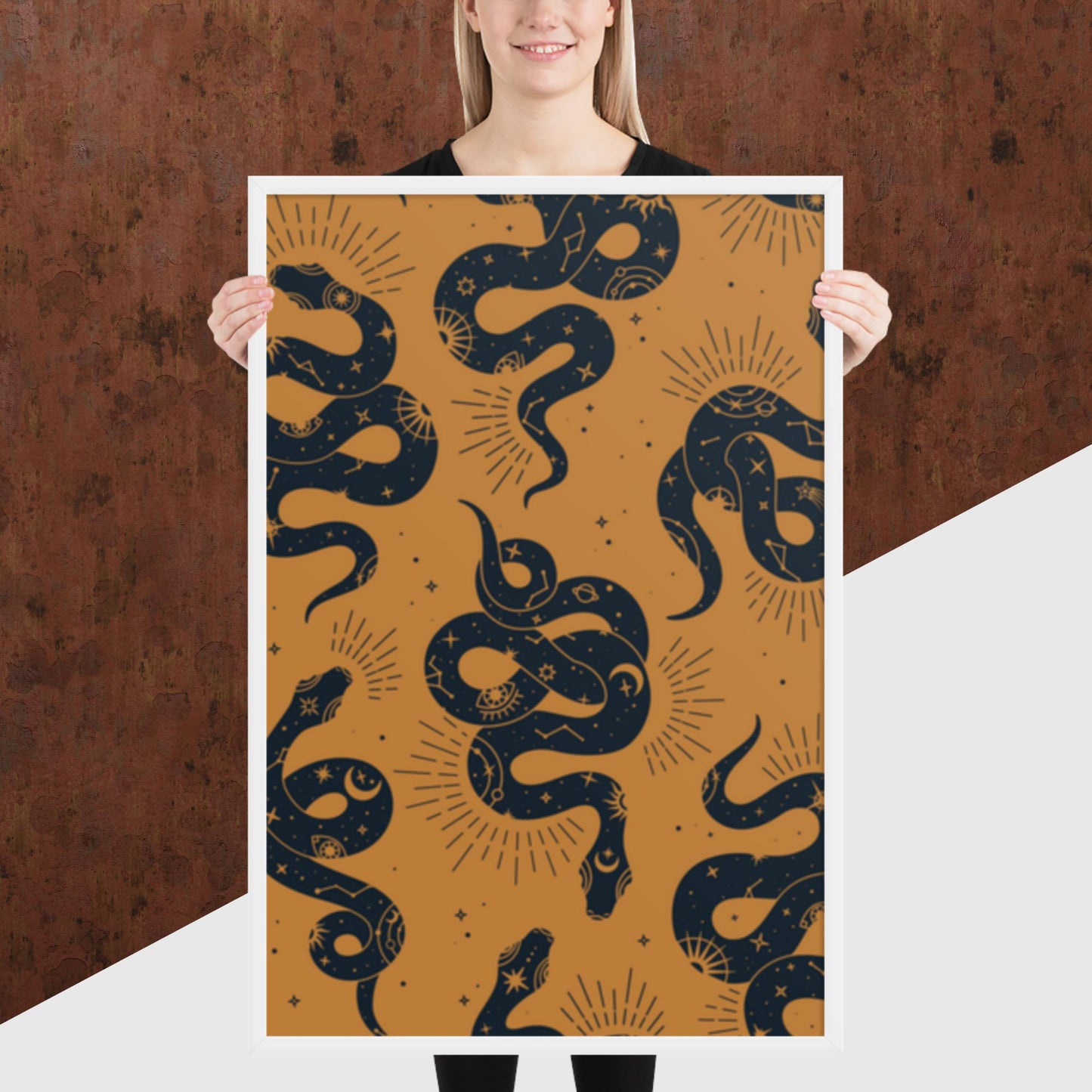 Pattern Art Framed Poster 2