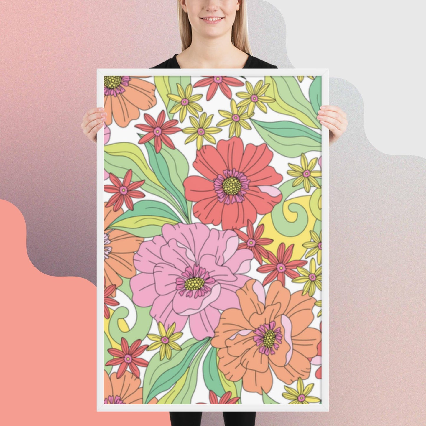 Pattern Art Framed Poster 7