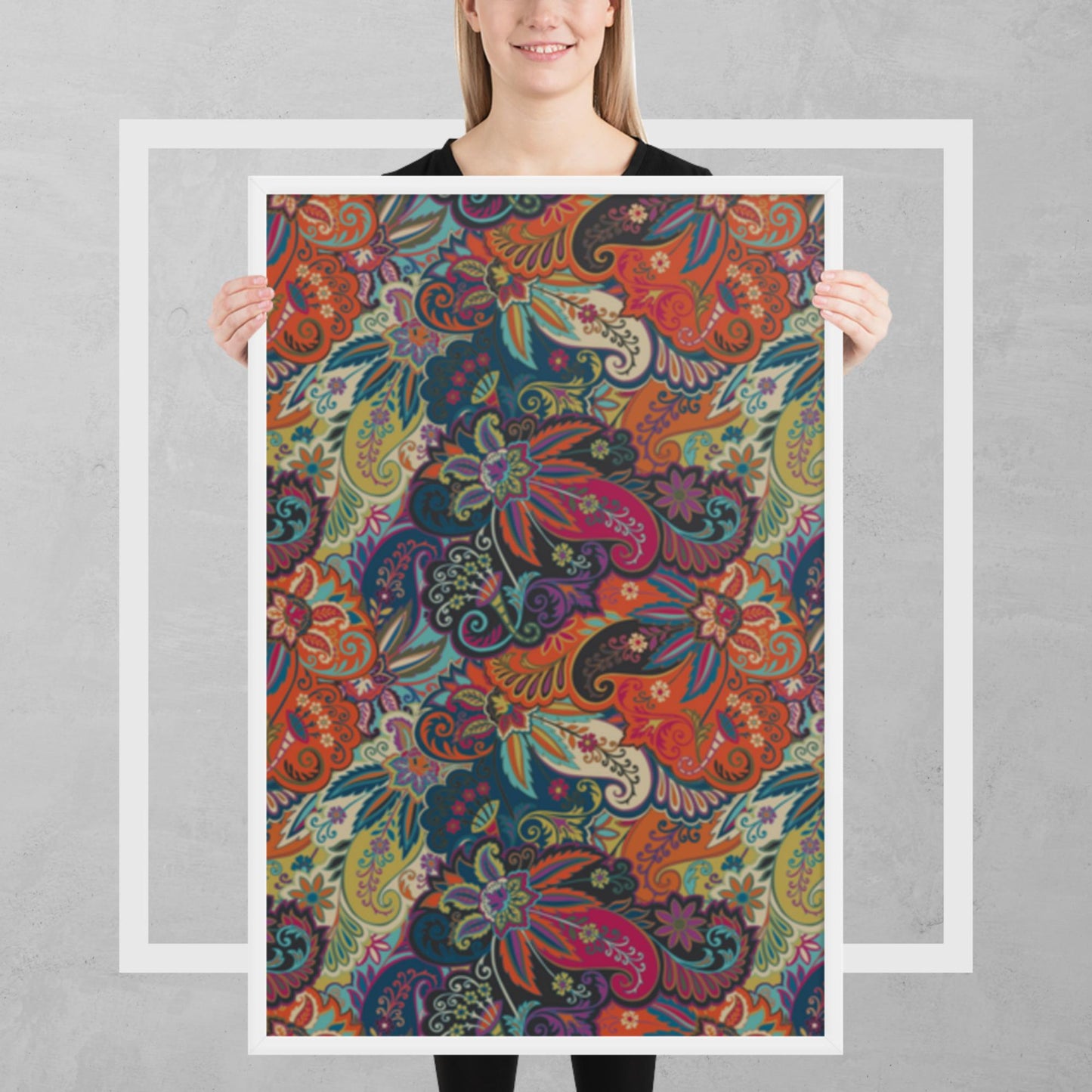 Pattern Art Framed Poster 8