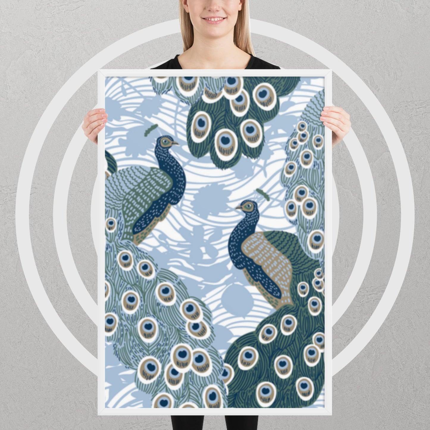 Pattern Art Framed Poster 31
