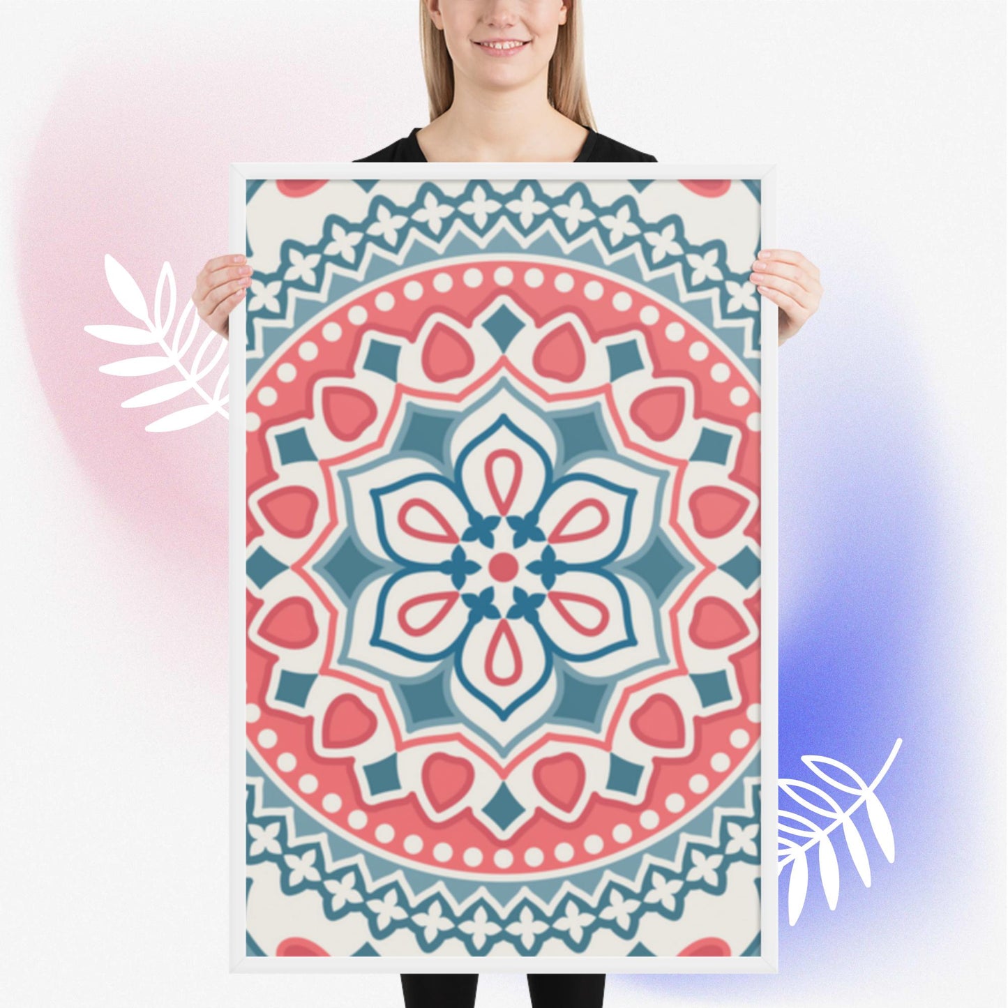 Pattern Art Framed Poster 34