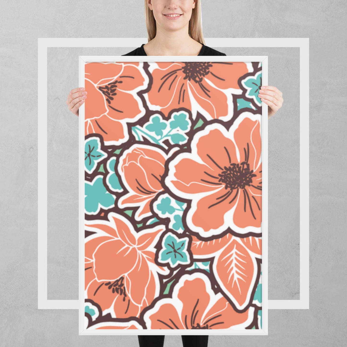 Pattern Art Framed Poster 37