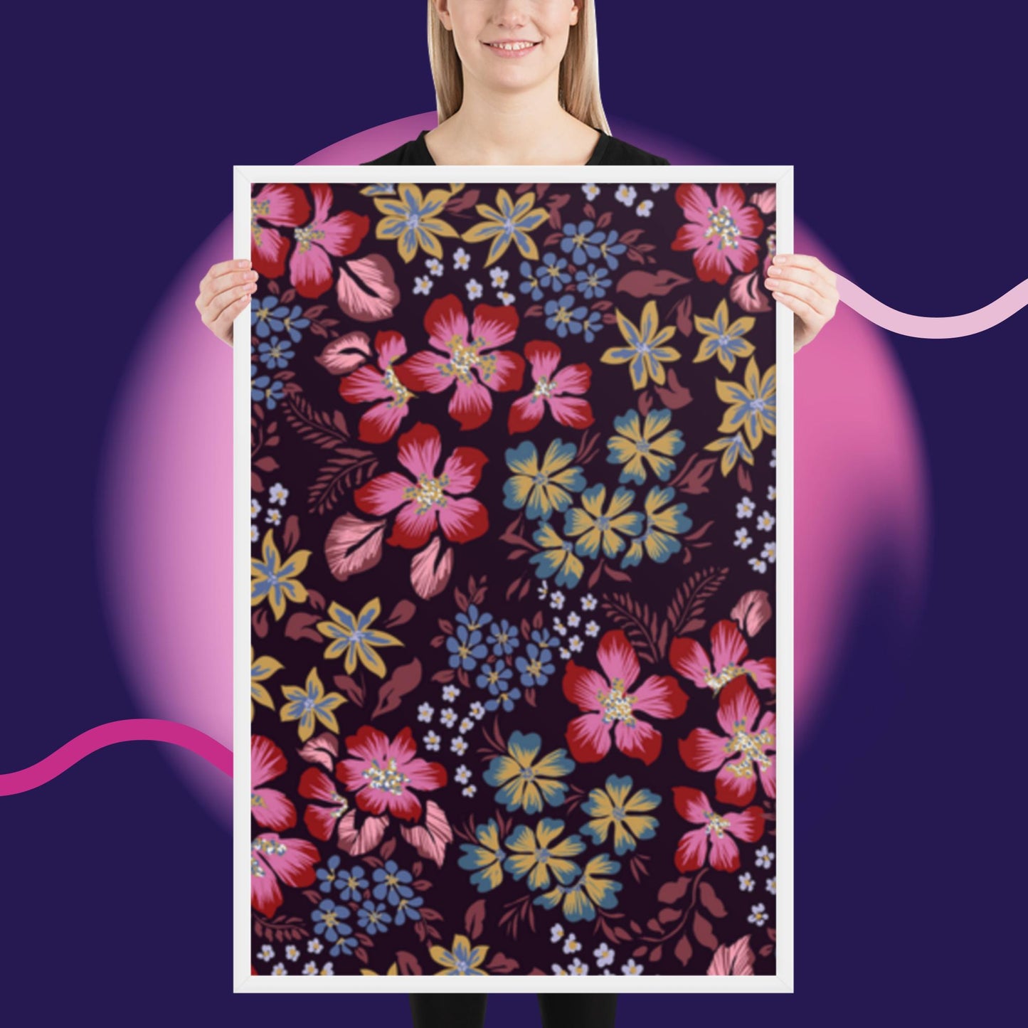 Pattern Art Framed Poster 39