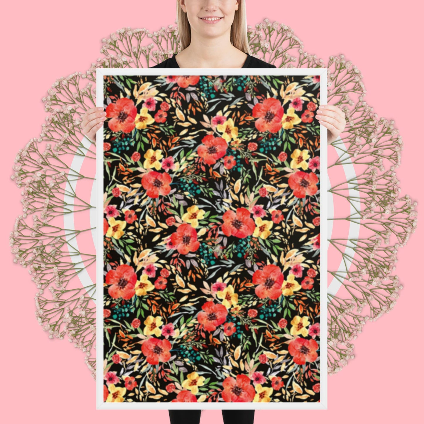 Pattern Art Framed Poster 44