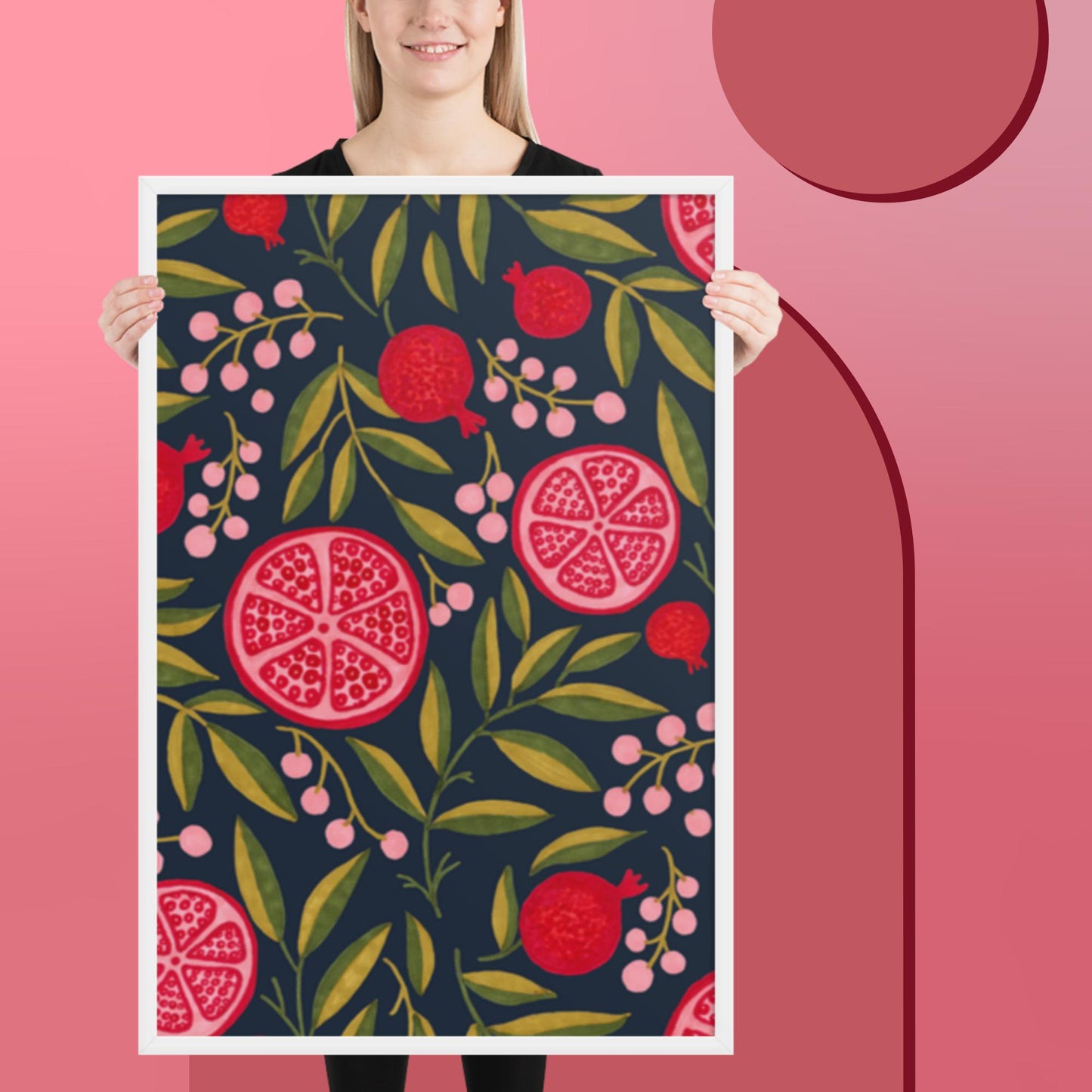 Pattern Art Framed Poster 50