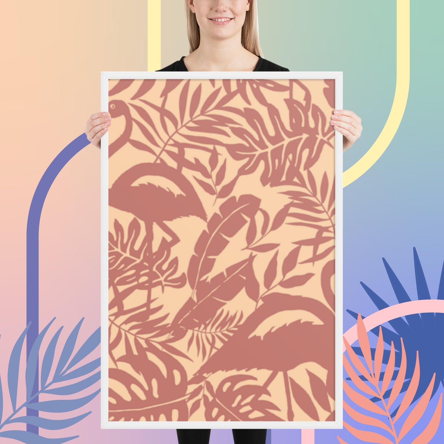 Pattern Art Framed Poster 54