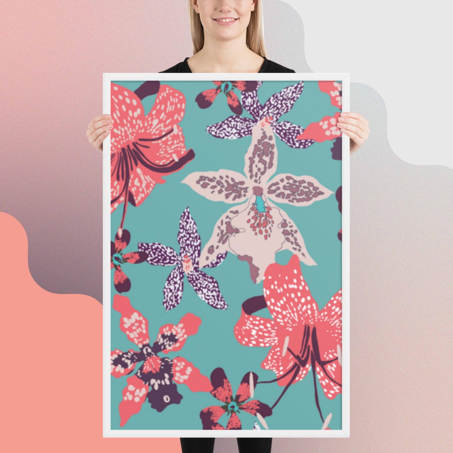 Pattern Art Framed Poster 60