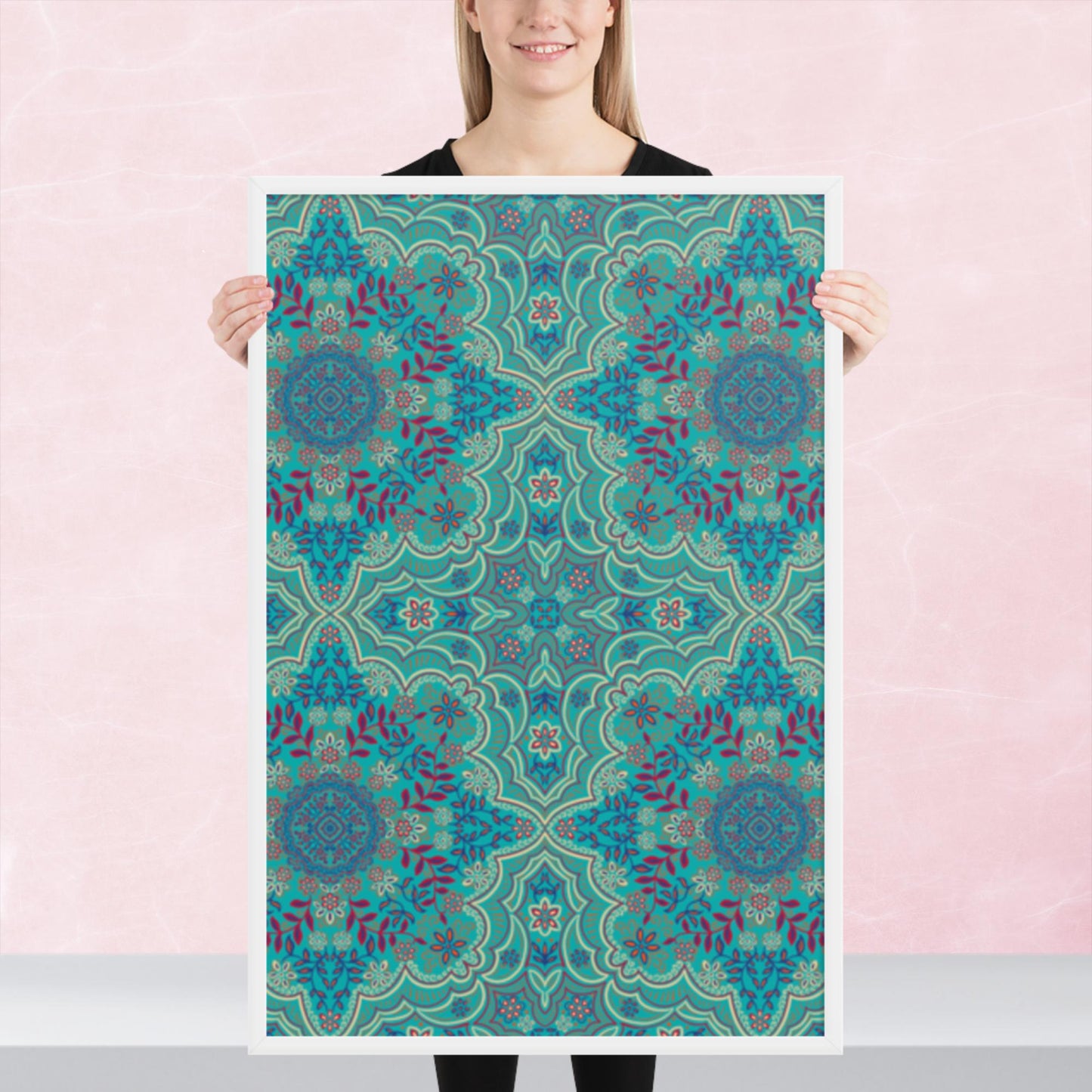 Pattern Art Framed Poster 64