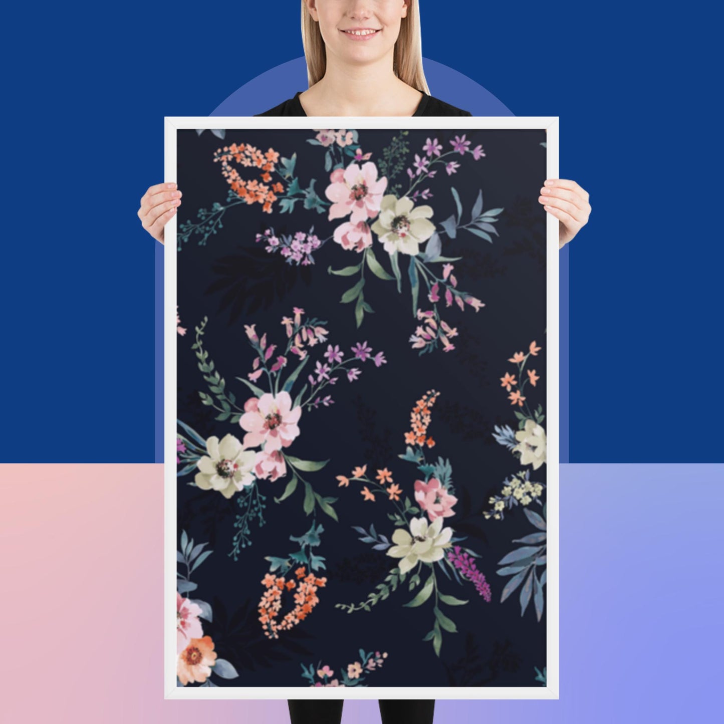 Pattern Art Framed Poster 100