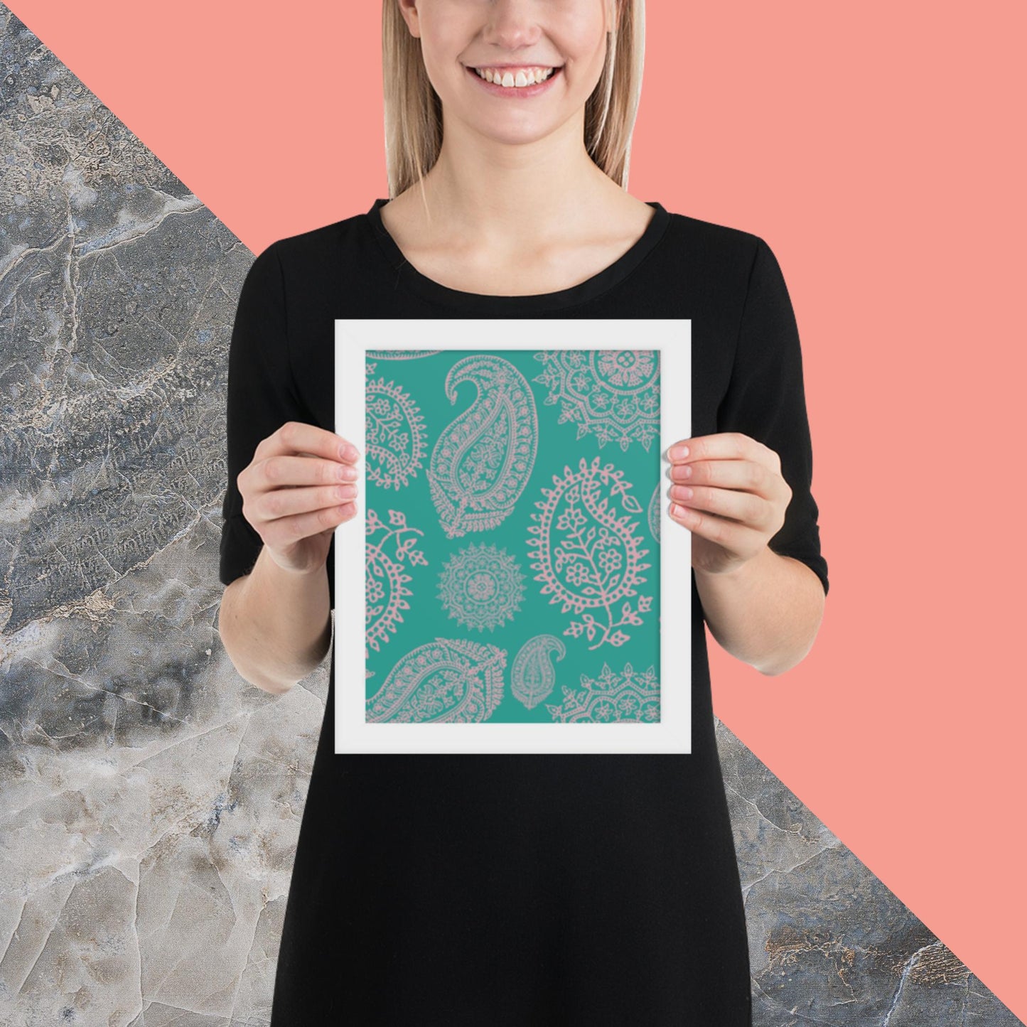 Pattern Art Framed Poster 1