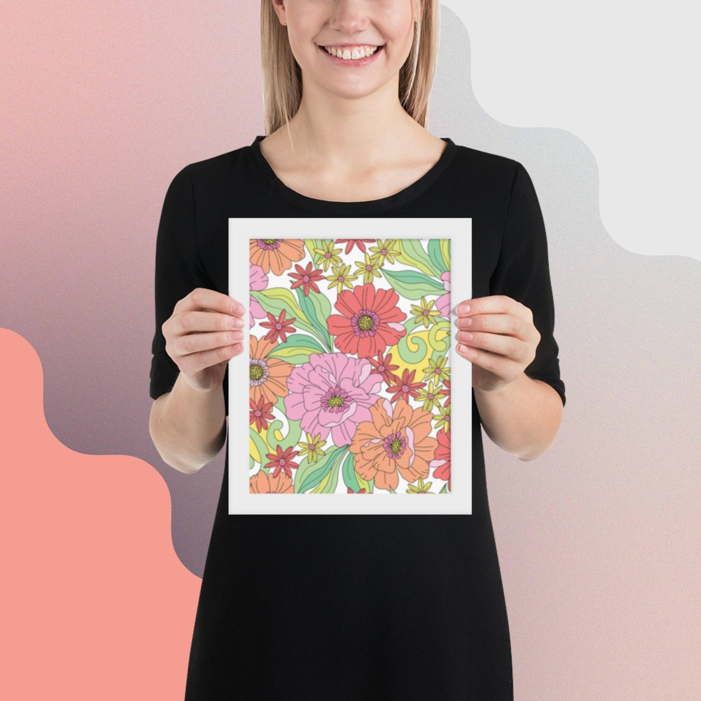 Pattern Art Framed Poster 7