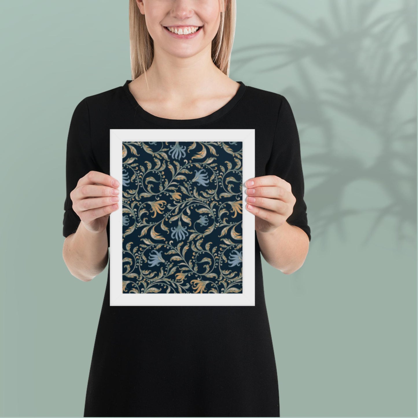 Pattern Art Framed Poster 17