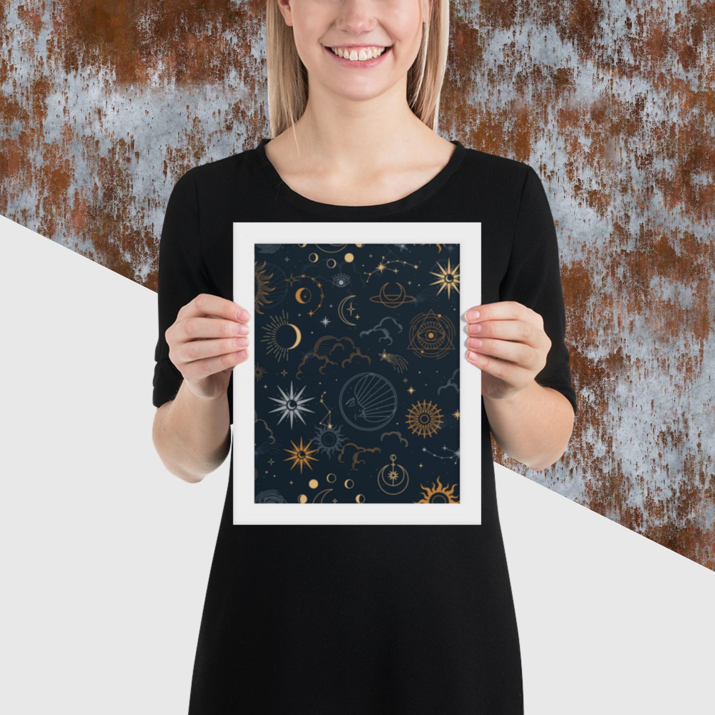 Pattern Art Framed Poster 19
