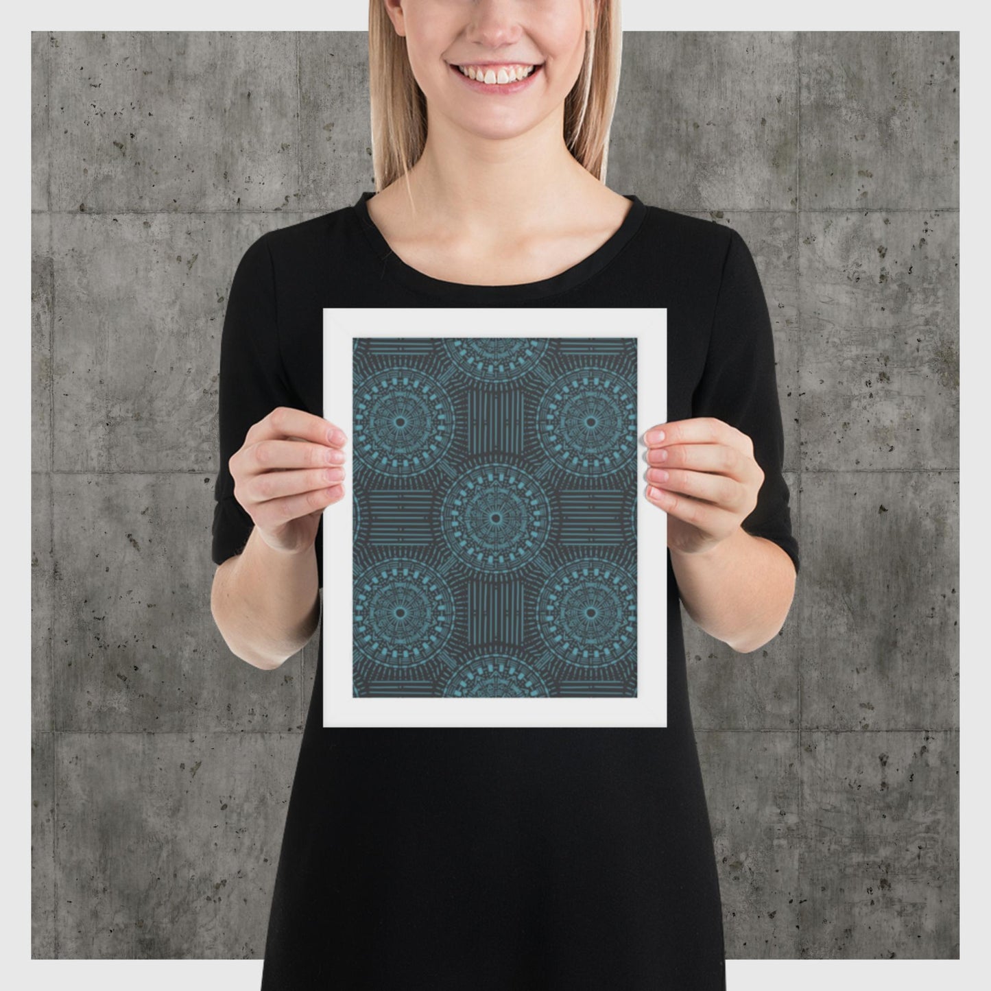 Pattern Art Framed Poster 24