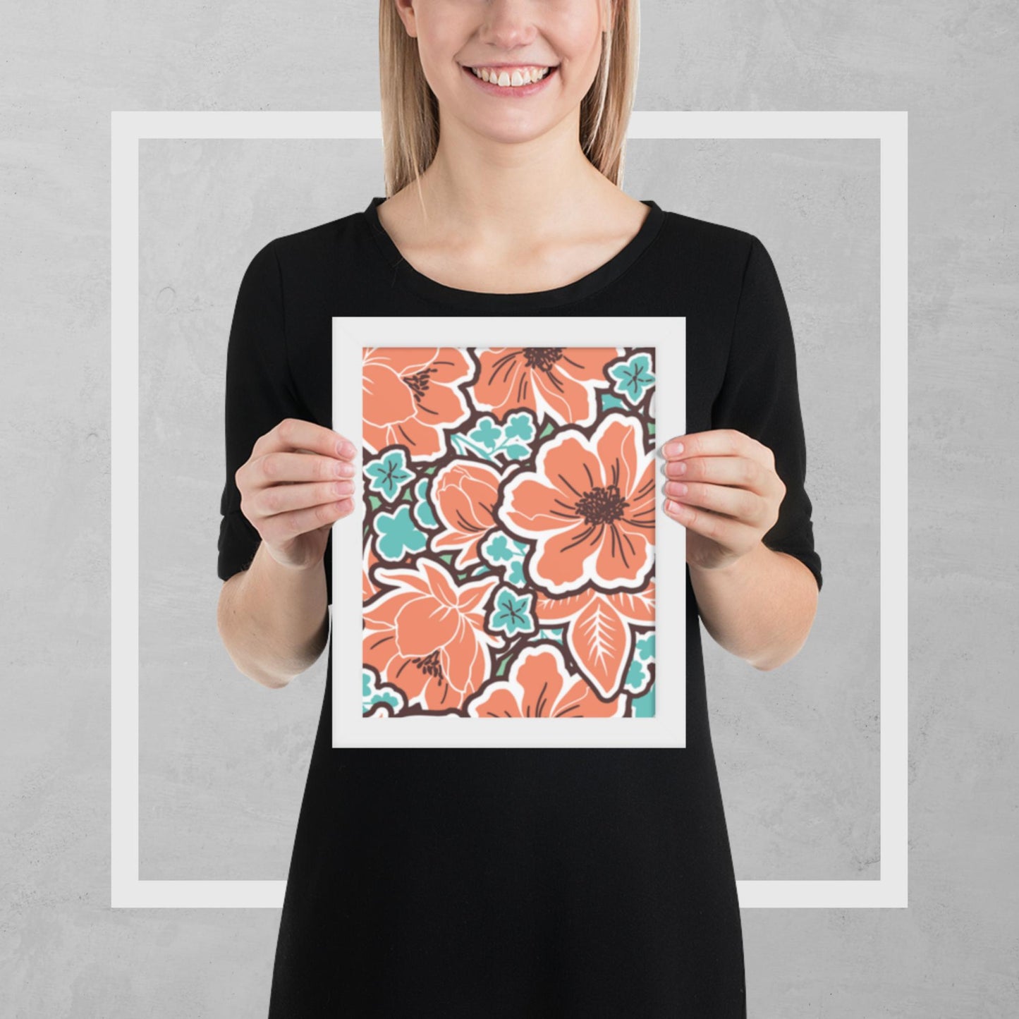 Pattern Art Framed Poster 37