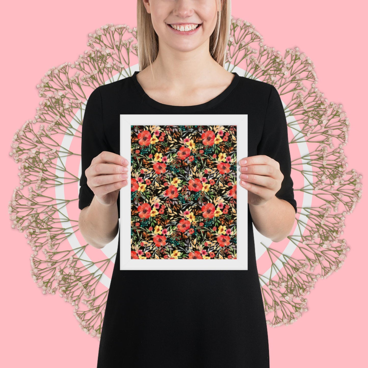 Pattern Art Framed Poster 44