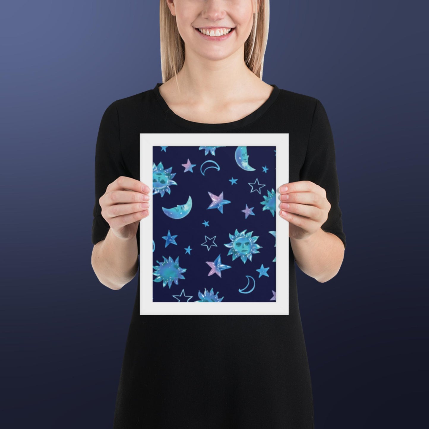 Pattern Art Framed Poster 48