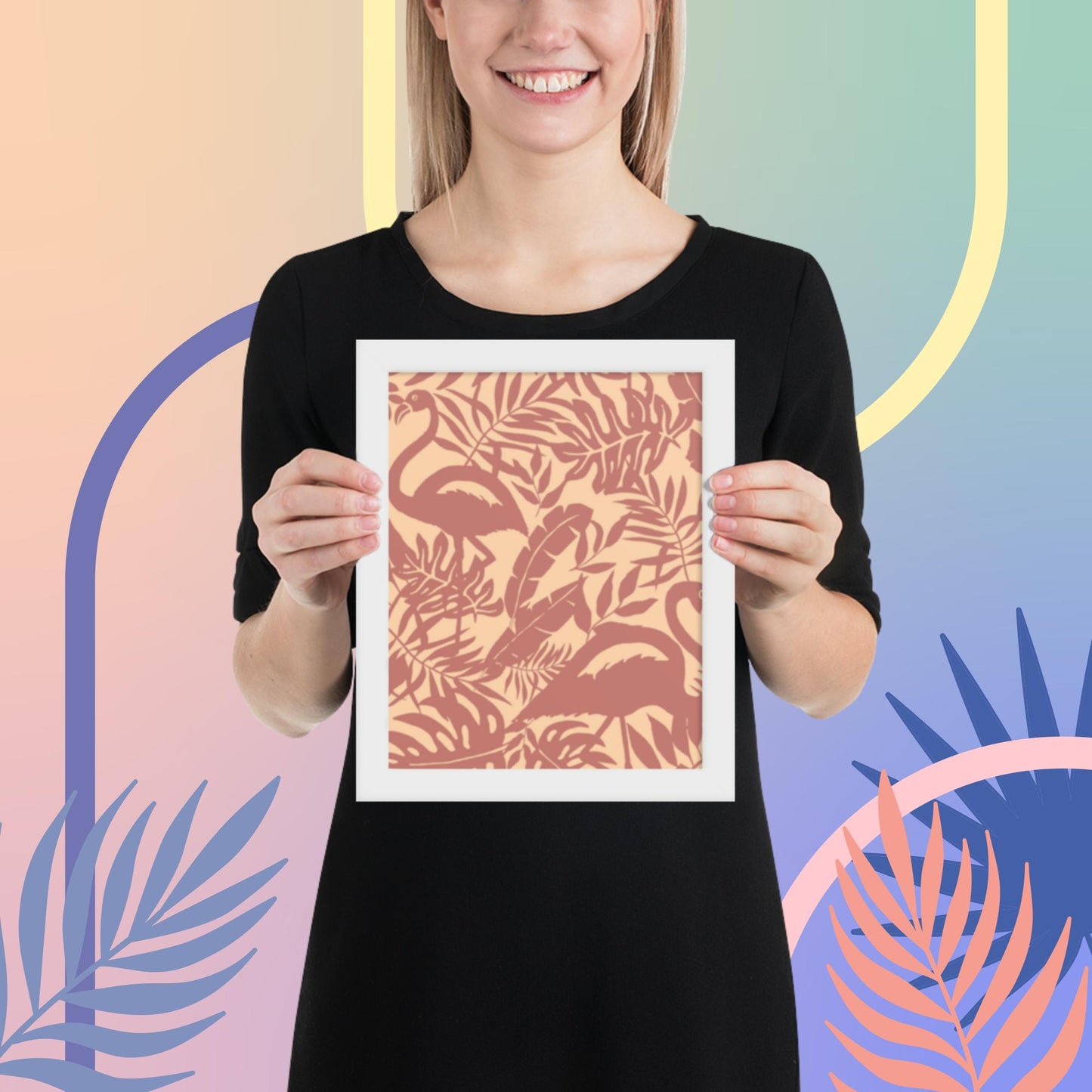Pattern Art Framed Poster 54