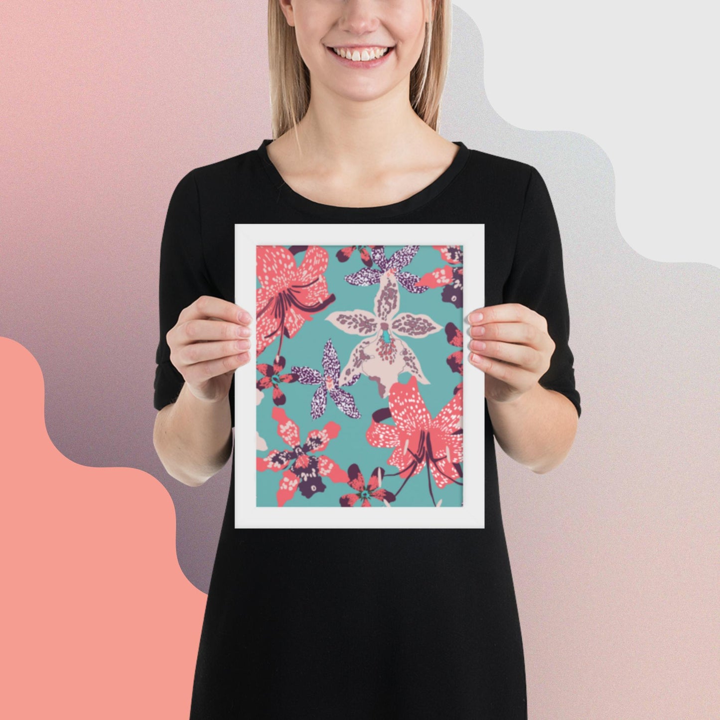 Pattern Art Framed Poster 60