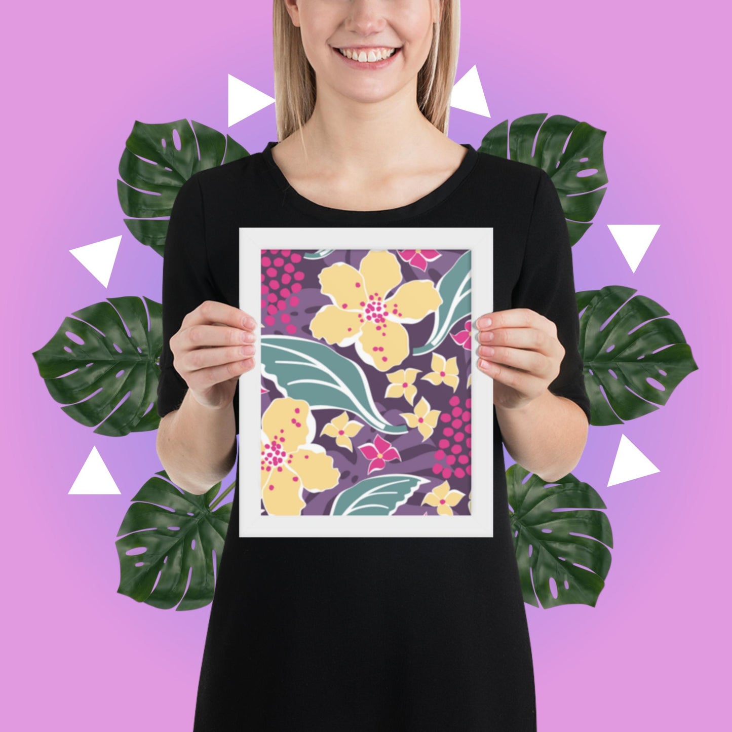 Pattern Art Framed Poster 61