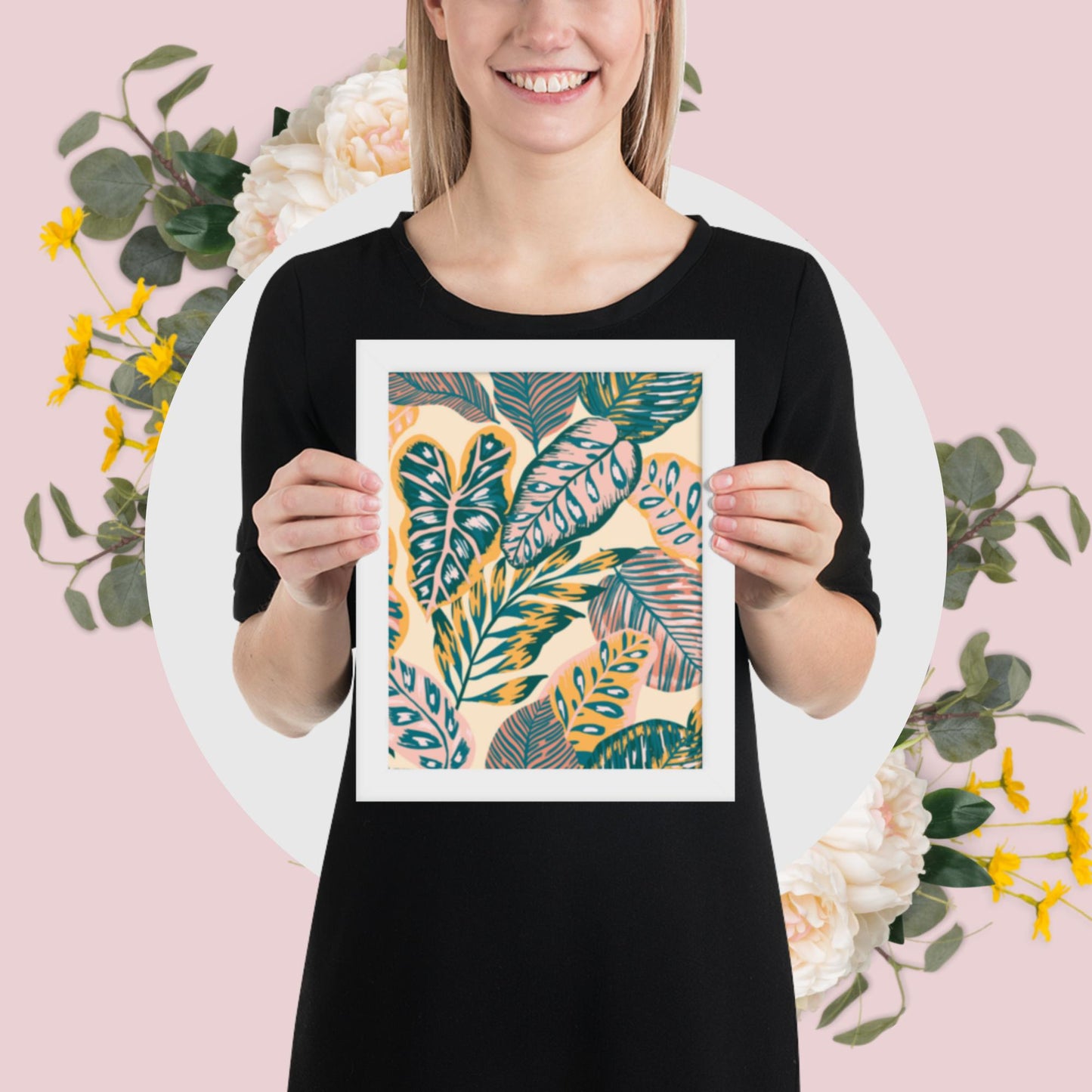 Pattern Art Framed Poster 62