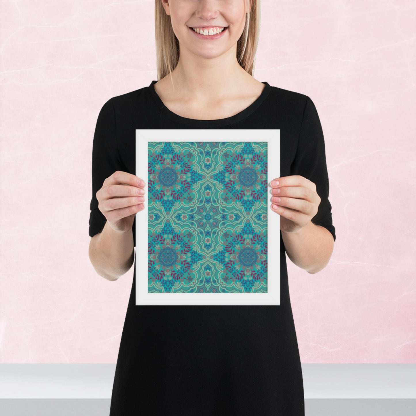 Pattern Art Framed Poster 64