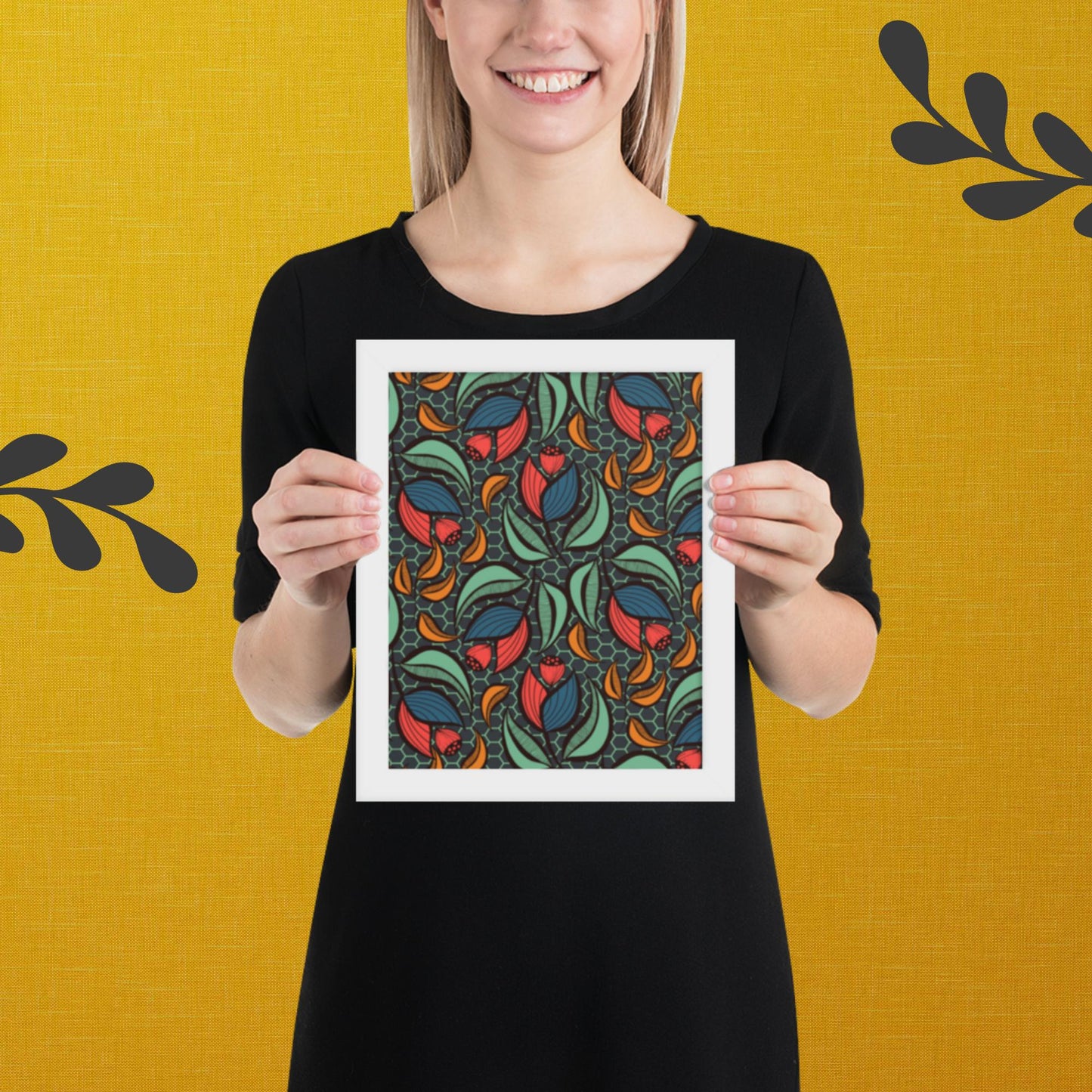 Pattern Art Framed Poster 65